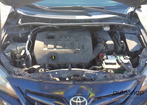 2011 Toyota Corolla S из США, поврежденный, VIN 2T1BU4EE7BC697099